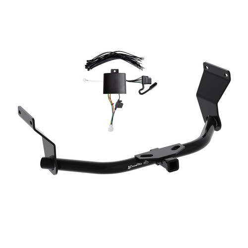 2019-2022 Acura RDX With +12V Power Provision Draw-tite Class 2 Trailer Hitch, 1-1/4 Inch Square Receiver Bundle w/ Plug-n-Play T-One Wiring Harness