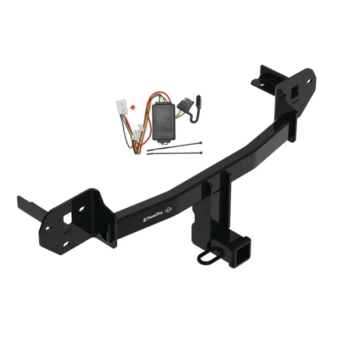 2020-2024 Subaru Outback WagonDraw-Tite Class 3 Trailer Hitch, 2 Inch Square Receiver Bundle w/ Plug-n-Play T-One Wiring Harness