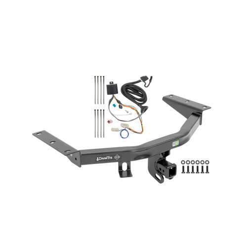 2021-2022 Honda Pilot Draw-tite Class 4 Trailer Hitch, 2 Inch Square Receiver Bundle w/ Plug-n-Play T-One Wiring Harness