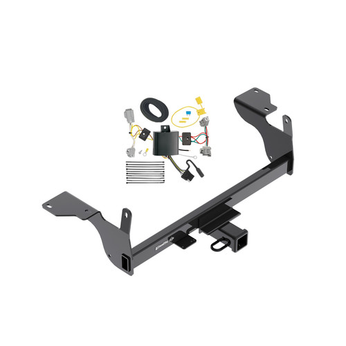 2014-2014 Volvo XC60 Draw-tite Class 3 Trailer Hitch, 2 Inch Square Receiver Bundle w/ Plug-n-Play T-One Wiring Harness
