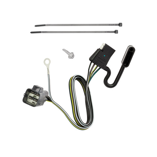 2020-2024 Cadillac XT6 Draw-Tite Class 3 Trailer Hitch, 2 Inch Square Receiver Bundle w/ Plug-n-Play T-One Wiring Harness