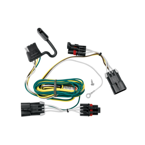 2007-2009 Pontiac G5 GT Draw-tite Class 1 Trailer Hitch, 1-1/4 Inch Square Receiver Bundle w/ Plug-n-Play T-One Wiring Harness