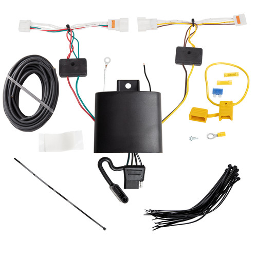 2023-2023 KIA Rio Sedan Draw-tite Class 1 Trailer Hitch, 1-1/4 Inch Square Receiver Bundle w/ Plug-n-Play T-One Wiring Harness