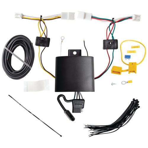 2022-2024 Lexus NX450h+ Except F SportDraw-Tite Class 2 Trailer Hitch, 1-1/4 Inch Square Receiver Bundle w/ Plug-n-Play T-One Wiring Harness