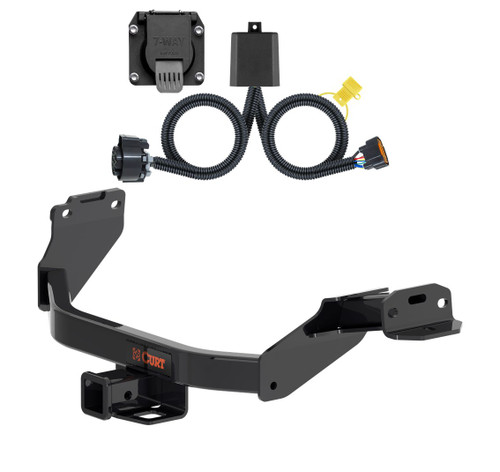 2023 Kia Sorento Curt 2", Class 3 Trailer Tow Hitch + 7-way Wiring Kit 13609