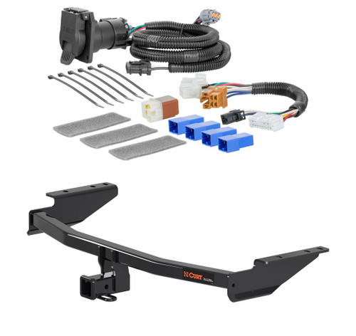 2017 - 2020 Nissan Pathfinder Curt 2", Class 3 Trailer Tow Hitch + 7-way Wiring Kit 13309