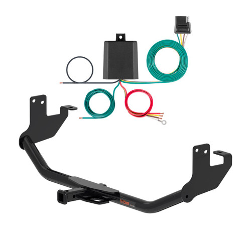2015 - 2018 Chevrolet Trax Curt 1-1/4", Class 1 Trailer Tow Hitch + 4-flat Wiring Kit 11527