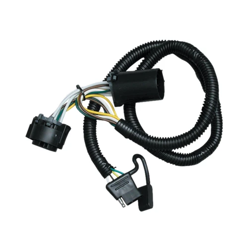 2003-2006 GMC Yukon w/Amber Turn Signals Draw-tite Class 4 Trailer Hitch, 2 Inch Square Receiver Bundle w/ Plug-n-Play T-One Wiring Harness