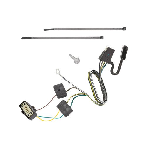 2021-2024 Buick Enclave Draw-Tite Class 3 Trailer Hitch, 2 Inch Square Receiver Bundle w/ Plug-n-Play T-One Wiring Harness