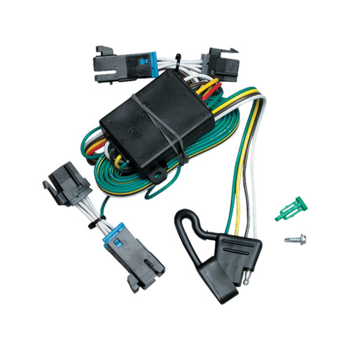 2000-2002 GMC Savana 1500 Draw-tite Class 5 Trailer Hitch, 2 Inch Square Receiver Bundle w/ Plug-n-Play T-One Wiring Harness