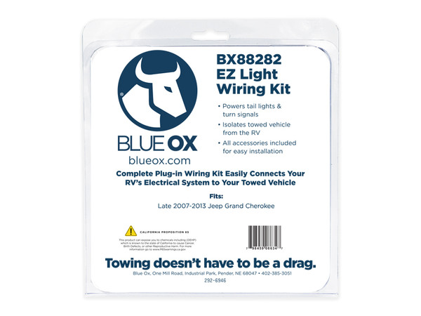BlueOx EZ Light Wiring Harness Kit For Select GRAND CHEROKEE BX88282 - Blue Ox