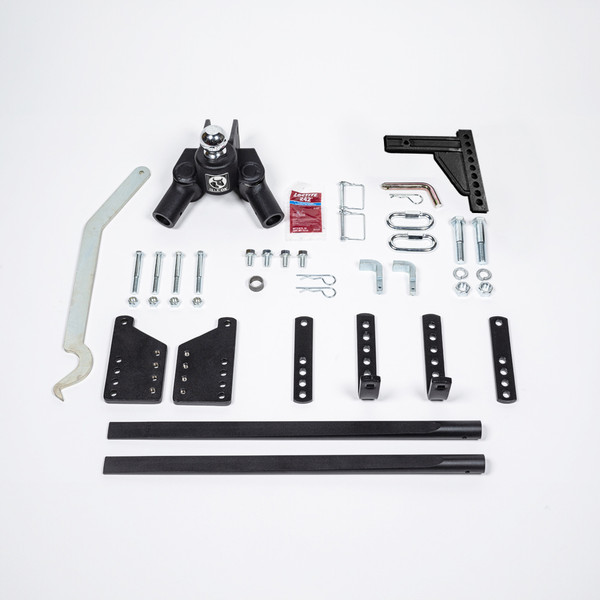 BlueOx 13k, 1.3k lb TW, TrackPro Weight Distribution Hitch, 2" Recievers 9-hole shank BXW1351