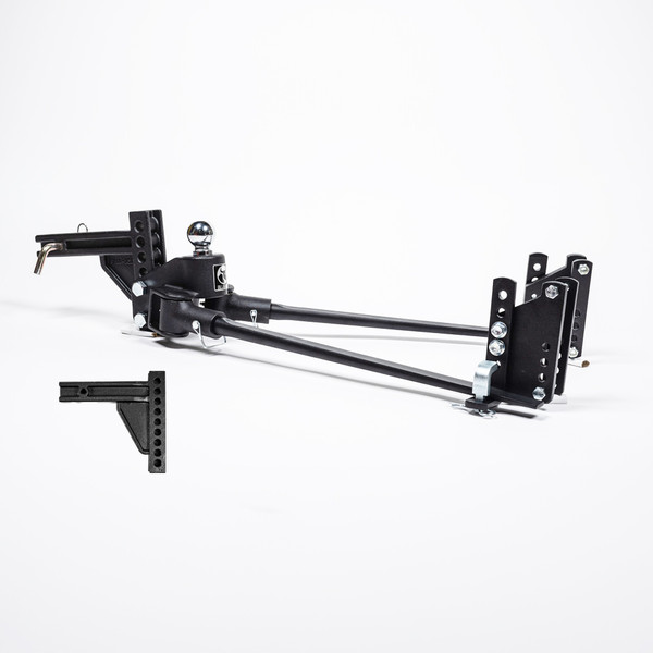 BlueOx 13k, 1.3k lb TW, TrackPro Weight Distribution Hitch, 2" Recievers 9-hole shank BXW1351