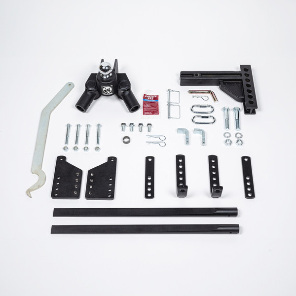 BlueOx 13k, 1.3k lb TW, TrackPro Weight Distribution Hitch, 2" Recievers 7 Hole Shank BXW1350