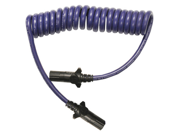 BlueOx 6 Wire Coiled Cable Ext.6 Ft Useabl BX8862 - Blue Ox