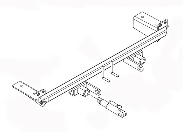 BlueOx Tow Bar Base Plate, Front Mount, RV Flat Towing for Select, GMC ACADIA - Blue Ox
