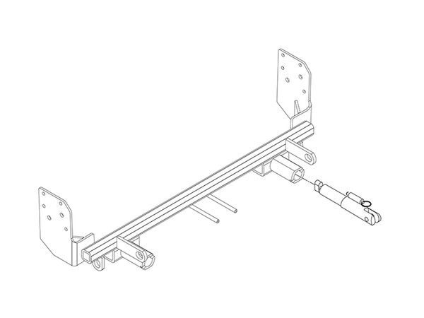 BlueOx Tow Bar Base Plate, Front Mount, RV Flat Towing for Select, HONDA FIT - Blue Ox