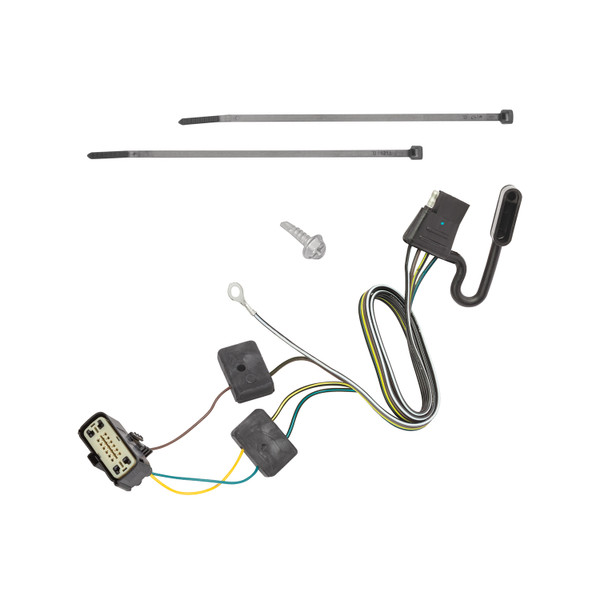 2018-2020 Buick Enclave Draw-tite Class 3 Trailer Hitch, 2 Inch Square Receiver Bundle w/ Plug-n-Play T-One Wiring Harness