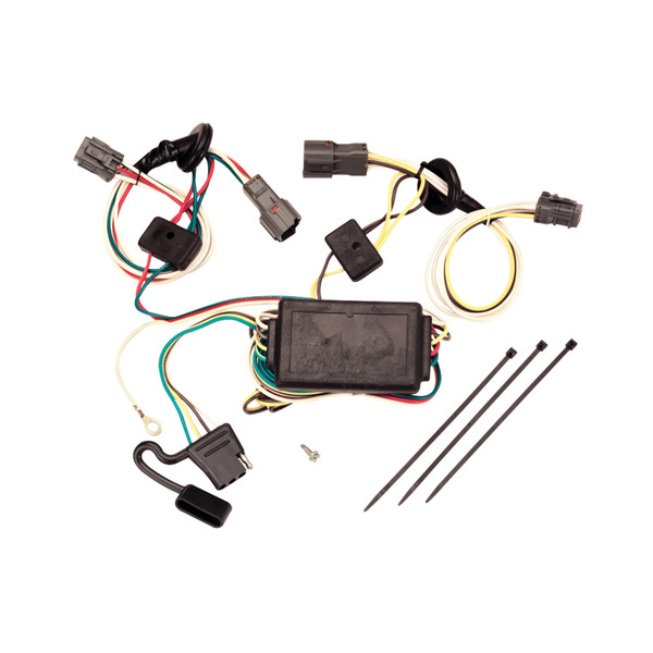 2005-2009 Hyundai Tucson Draw-tite Class 3 Trailer Hitch, 2 Inch Square Receiver Bundle w/ Plug-n-Play T-One Wiring Harness