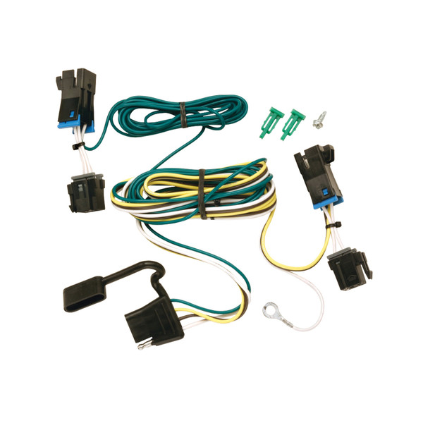 2003-2003 Chevrolet Express 1500 Draw-tite Class 4 Trailer Hitch, 2 Inch Square Receiver Bundle w/ Plug-n-Play T-One Wiring Harness