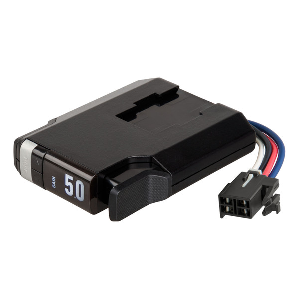 CURT TriFlex  Proportional Trailer Brake Controller – Dash-Mounted Rotary Knob, Triple-Axis, LED Display, 1-4 Axles (2-8 Brakes) - CURT