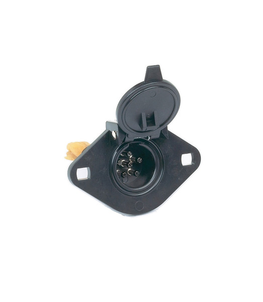 Hopkins 6-Pole Round Vehicle End Connector 48425