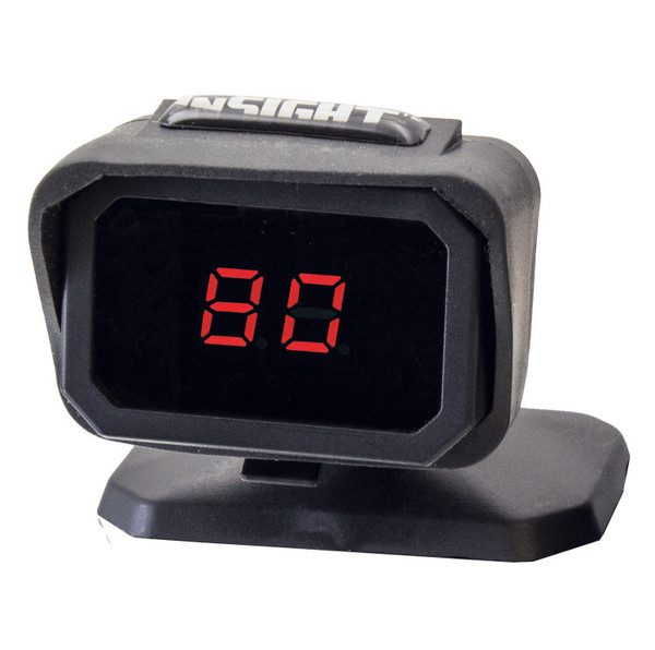 InSIGHT™ Proportional 1-4 Axle Trailer Brake Controller – 3-Part Design, Digital Display, Easy Install, 7 Sensitivity Settings - Hopkins