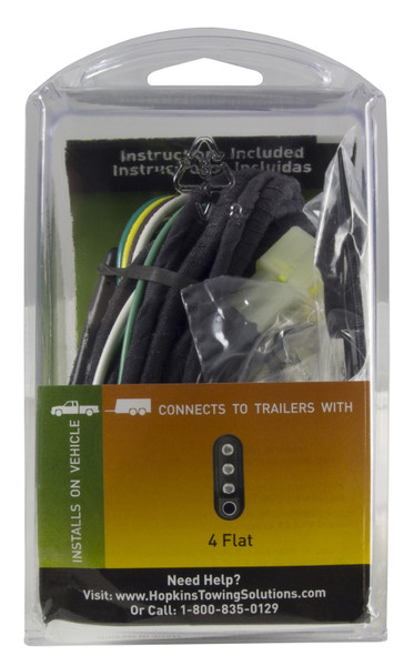 Hopkins Plug-In Simple Vehicle To Trailer Wiring Harness 43315