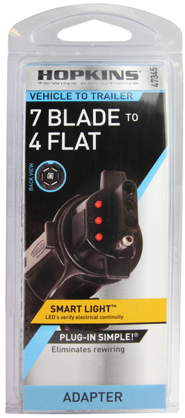 Hopkins LED Test 7-Blade To 4-Flat Adapter 47345