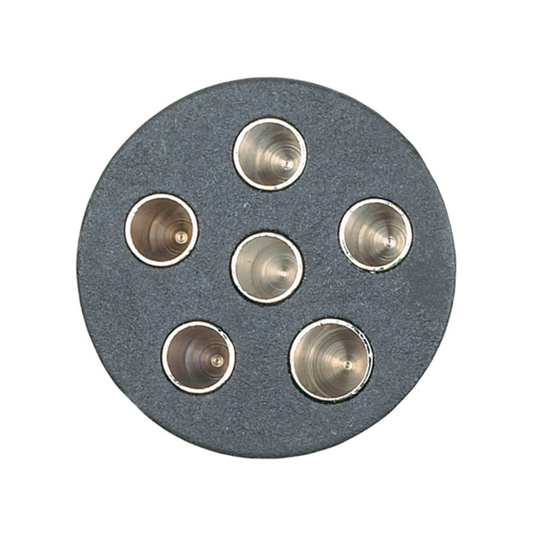 Hopkins 6-Pole Round Trailer End Connector 48445