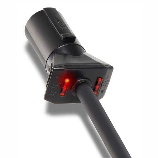 Hopkins LED Test 7-Blade Trailer End Molded Cable 20285