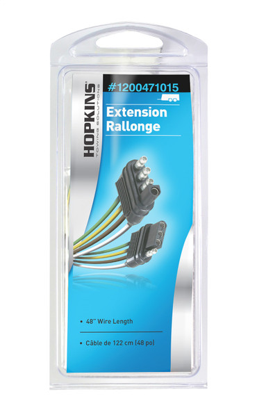 Hopkins 4-Wire Flat Extension Adapter 47115