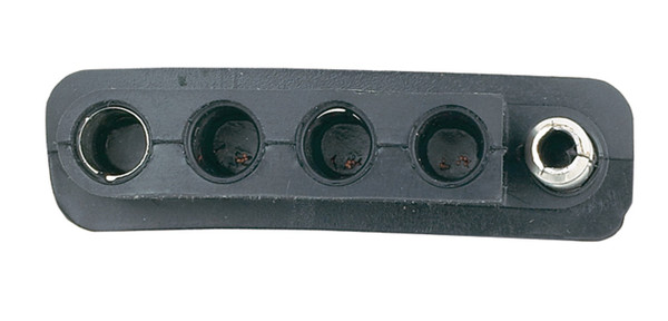 Hopkins 5-Wire Flat Vehicle End Connector 47905