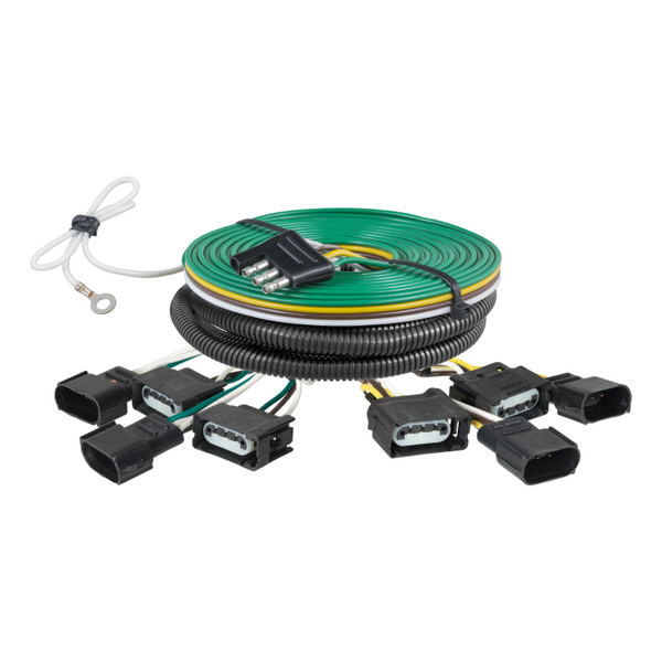 CURT Custom Towed-Vehicle RV Wiring Harness, Select Ford F-250, F-350 52106 - CURT