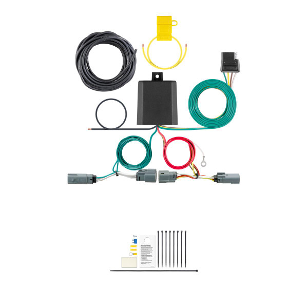 CURT 56462 Vehicle-Side Custom 4-Pin Trailer Wiring Harness, Compatible with Select Ford Bronco - CURT