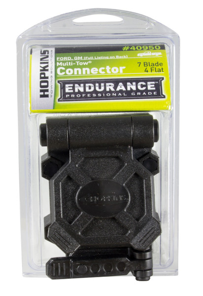 Hopkins Plug-In Simple Endurance Multi-Tow 7-Blade And 4-Flat Connector 40950