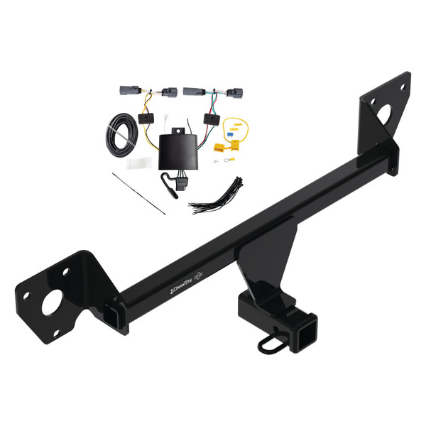 2020-2024 Buick Encore GX Draw-Tite Class 3 Trailer Hitch, 2 Inch Square Receiver Bundle w/ Plug-n-Play T-One Wiring Harness - Draw-tite