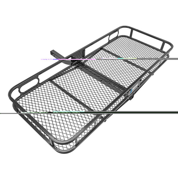Reese Towpower Rambler Hitch Mount Cargo Carrier, 60 Inch x 24 Inch, 2 Inch Receiver, 500 lbs. Capacity - Reese Towpower