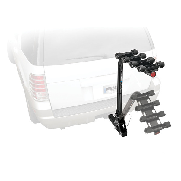 Reese Towpower Eclipse Trailer Hitch Bike Carrier, 4-Bike, 2 Inch Receiver