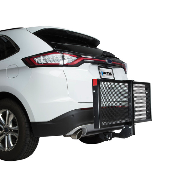 Reese Towpower StrongArm Hitch Mount Cargo Carrier, 48 Inch x 20 Inch, 2 Inch Receiver, 500 lbs. Capacity