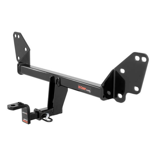 CURT 119003 Class 1 Hitch with Ball Mount, 1-1/4-In, Fascia Trimming, Fits Select Chevrolet Camaro, Cadillac CTS - CURT