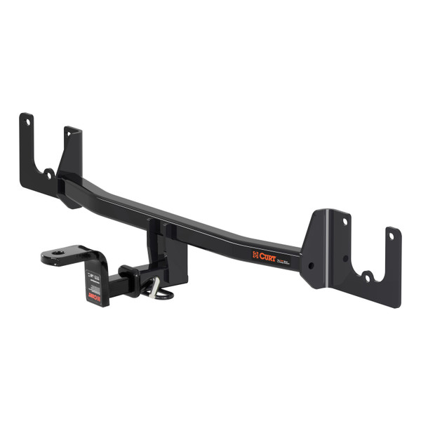 CURT 114843 Class 1 Trailer Hitch with Ball Mount, 1-1/4-In Receiver, Fits Select Toyota Prius C - CURT