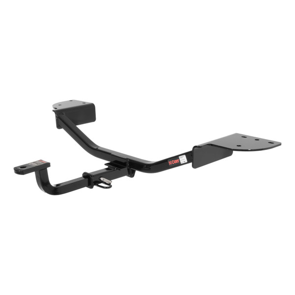 CURT 110903 Class 1 Trailer Hitch with Ball Mount, 1-1/4-In Receiver, Fits Select Volkswagen Eos - CURT