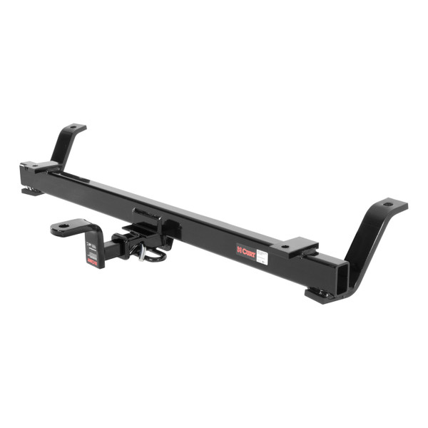 CURT 110413 Class 1 Trailer Hitch with Ball Mount, 1-1/4-In Receiver, Fits Select Ford Mustang - CURT