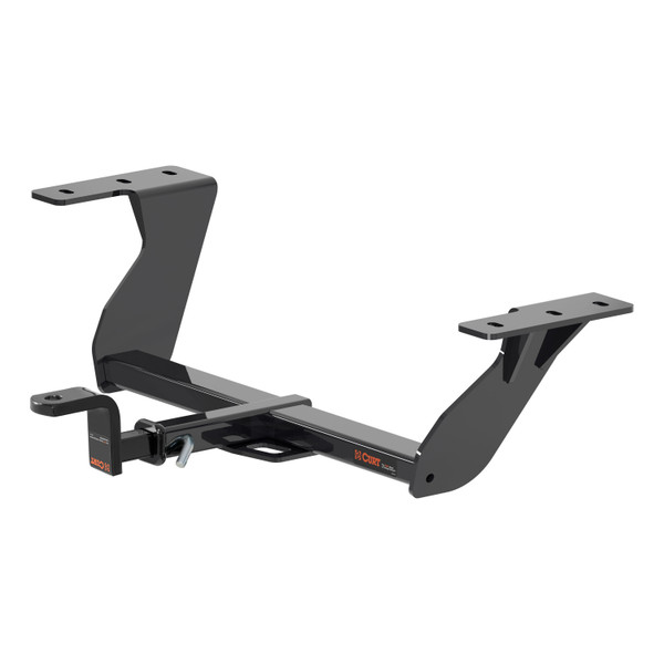 CURT 121983 Class 2 Trailer Hitch with Ball Mount, 1-1/4-In Receiver, Fits Select Subaru Forester - CURT
