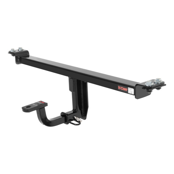 CURT 111923 Class 1 Trailer Hitch with Ball Mount, 1-1/4-In Receiver, Fits Select Audi A3 - CURT
