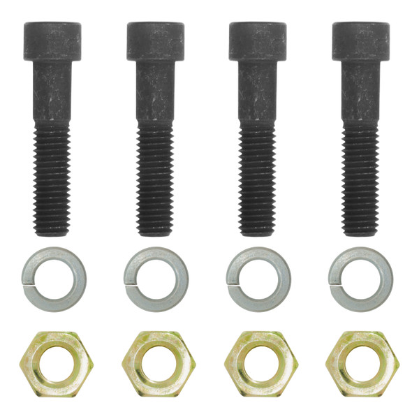 CURT 48332 Pintle Mount Hardware Kit, 60,000 lbs, Black Oxide - CURT