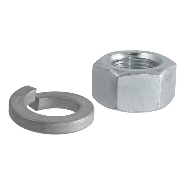 CURT 40104 Replacement Trailer Hitch Ball Nut and Washer for 1-Inch Shank - CURT