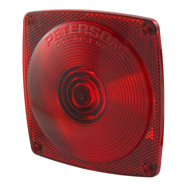 CURT 53445 Replacement Red Combination Trailer Light Lens - CURT