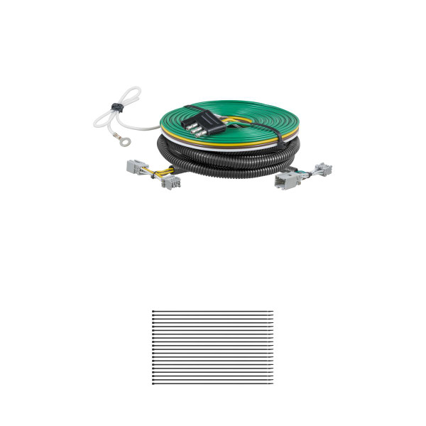 CURT 58949 Custom Towed-Vehicle RV Wiring Harness for Dinghy Towing, Fits Select Honda CR-V - CURT